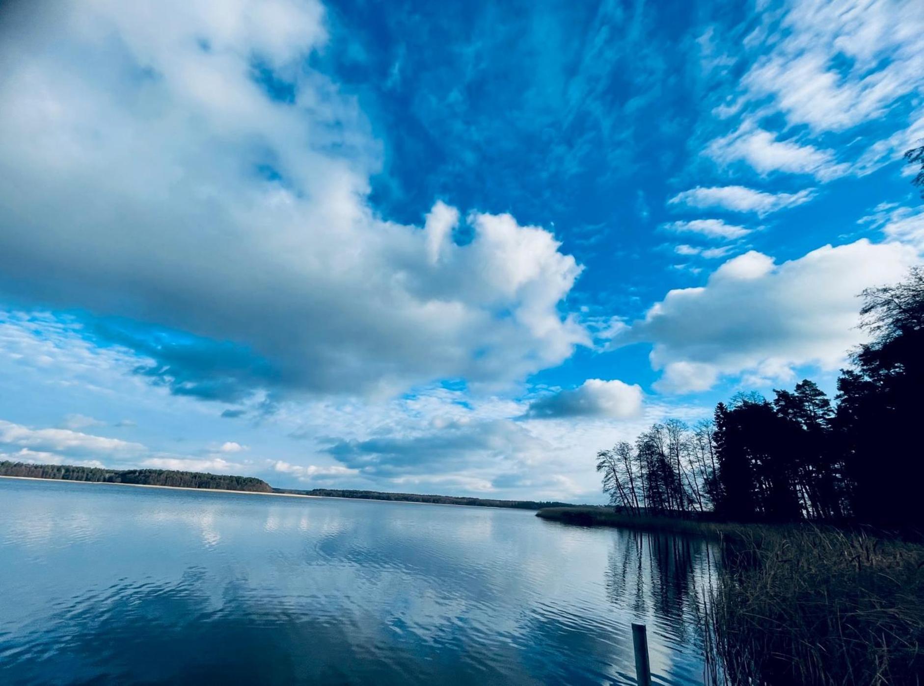 Dom Nad Jeziorem Mazury Pomost Segment 1 Kozin Екстер'єр фото